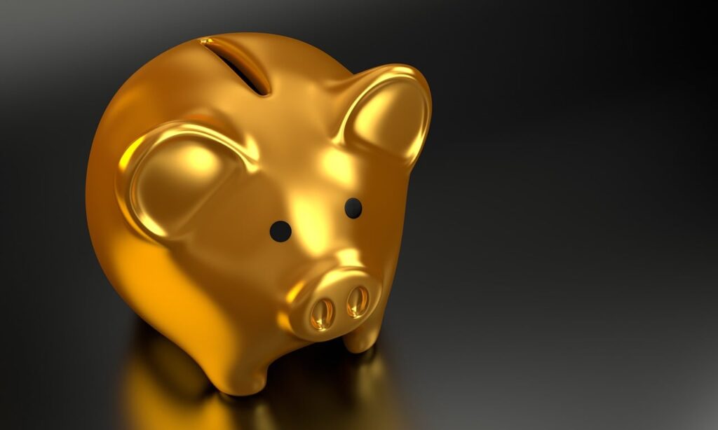 Digital Marketing Basics to Make Money Online Fast 1 piggy bank, gold, money